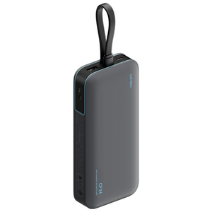 쿡테크 40W 대용량 20000mAh 일체형 보조배터리 고속 충전 보조배터리 LED 전력 표시 삼성 45W 갤럭시 S25/S26/아이폰17/16 호환