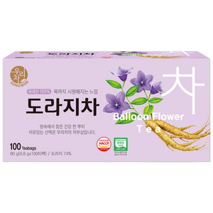 우리차 도라지차