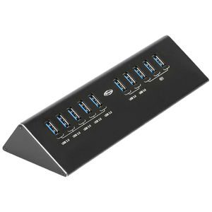 강원전자 넷메이트 NMU-H37PN USB3.0 10포트 유전원 충전 허브