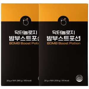 닥터놀로지 밤부스트포션 의사개발 장어 19마리 남성활력 고함량 L 아르기닌 마카 야관문 아연, 20g, 30개