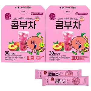 우리차 콤부차 피치