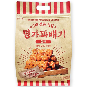 명가꽈배기 참깨, 500g, 3개