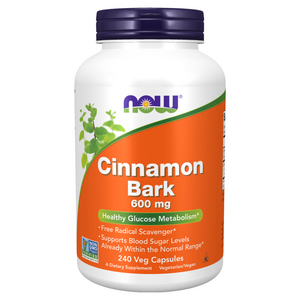 나우푸드 시나몬 바크 600mg 캡슐, 240정, 1개