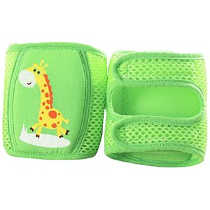 메쉬 쿠션 무릎보호대, 그린기린, 1세트