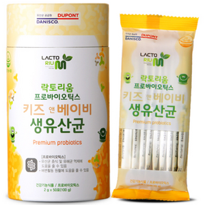 락토리움 프로바이오틱스 키즈 앤 베이비 생유산균, 100g, 1개