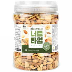 너트타임 그린 믹스넛, 1kg, 1개