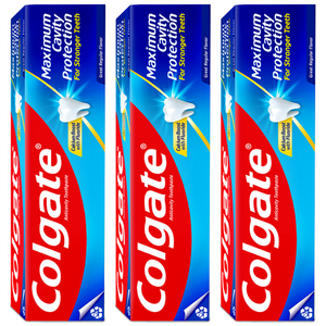 콜게이트 그레이트 레귤러 플레이버 치약, 200g, 3개