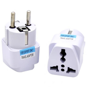 라이트닝웍스 마이크로텍 110V 220V 호환 돼지코 가전용 멀티 변환 어댑터, 2개