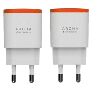 국산의힘 MADE IN KOREA 아로하 18W 고속충전기 QC 3..0/갤럭시/아이폰 호환 충전기