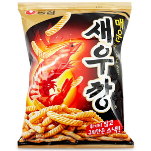 농심 매운새우깡, 90g, 1개