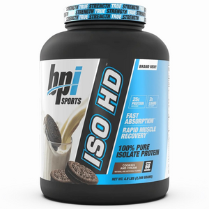 BPI스포츠 ISO HD 퓨어 아이솔레이트 프로틴 (쿠키 앤 크림 맛) 2 208g, 2.208kg, 1개