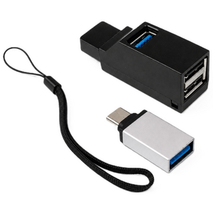 디와이툴즈 USB 3.0 초소형 멀티 허브 3포트 직결형 고속 확장기 노트북 PC용
