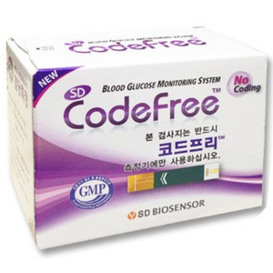 에스디코드프리 개인용 혈당검사지, 50개입, 1개