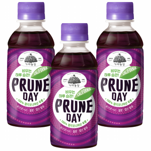 가야농장 캘리포니아 푸룬데이 주스, 200ml, 3개