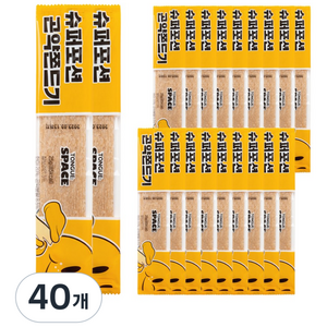 슈퍼포션 곤약쫀드기 벌크포장, 25g, 40개