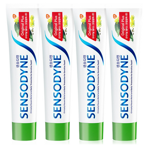 센소다인 오리지날 치약, 100g, 4개
