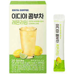 이디야 콤부차 레몬라임