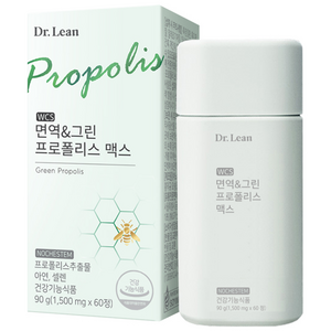 닥터린 WCS 면역 & 그린 프로폴리스 맥스 90g, 60정, 1개