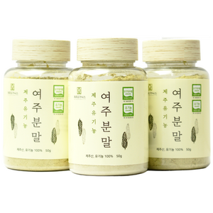 제주오가닉스 제주 유기농 여주분말, 50g, 3개