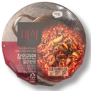 더미식 장인라면 얼큰한맛 컵 106g, 6개