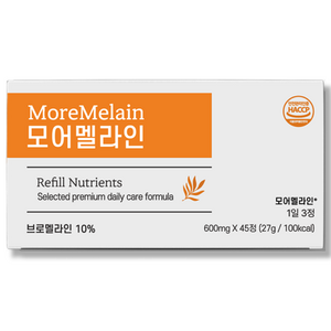 모어멜라인 온리어스랩 브로멜라인 퀘르세틴 베타카로틴, 45정, 1세트