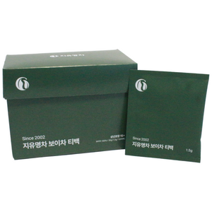 지유명차 삼년호합 보이차 티백(숙차), 1.5g, 20개입, 1박스