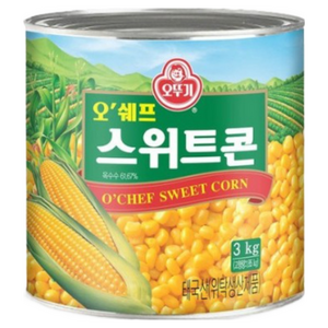 오뚜기 오쉐프 스위트콘 3kg, 3kg, 3개