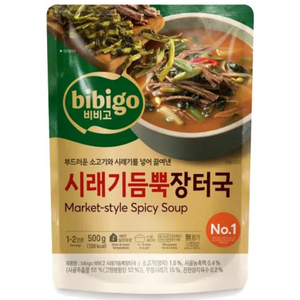 비비고 시래기 듬뿍 장터국, 500g, 6개