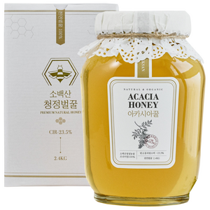 소백산청정농원 아카시아꿀 100% 자연산