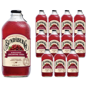 분다버그 버건디 크리밍 소다, 375ml, 12개