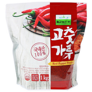 칠갑농산 고춧가루, 1kg, 1개