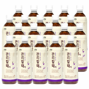 자연원 관리할 때 차음료, 500ml, 20개