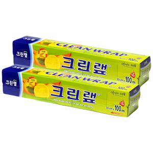 크린랩 위생랩, 30 cm x 10..., 100m, 2개
