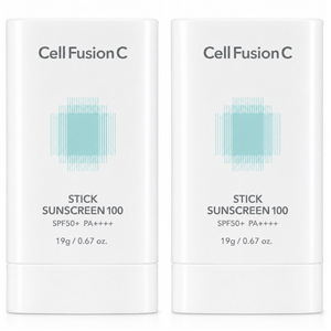 셀퓨전씨 스틱 썬스크린 100 SPF50+ PA++++, 19g, 2개