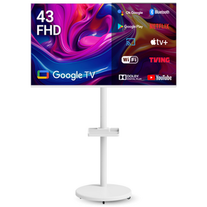 무빙큐빅스 FHD TV, 109cm(43인치), 스마트 TV, 스탠드형, 고객직접설치