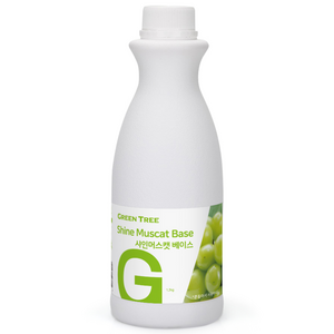GreenTree 샤인머스캣 에이드 베이스, 1.2kg, 1개