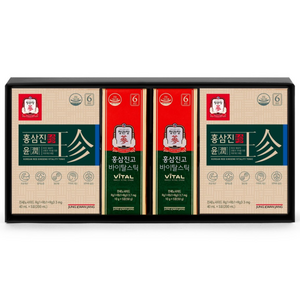 정관장 정품 다보록 스폐셜 베스트 홍삼진윤 40ml 10p + 홍삼진고 바이탈스틱 10g 20p 세트