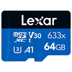 렉사 하이퍼포먼스 microSDXC 메모리카드 UHS-I 633x