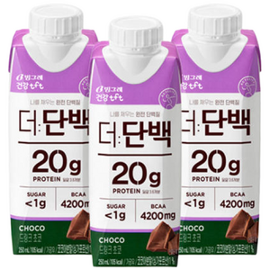 더단백 드링크 초코, 250ml, 18개