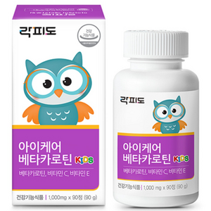 락피도 아이케어 베타카로틴, 90정, 1개