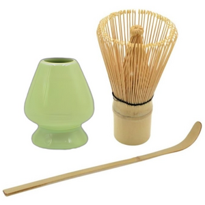 AOHAO 차선+차선립+차시 3PCS 세트 도자기 다구 다기 말차도구 matcha whisk