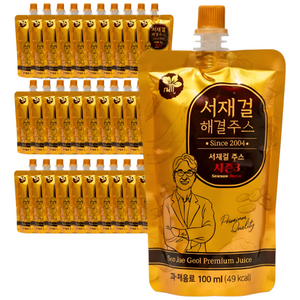 서재걸 해결주스 간편하게 건강한 하루 시작! 100% 천연재료 과일 야채 클렌징 맛있는 해톡주스 디톡스, 100ml, 30개