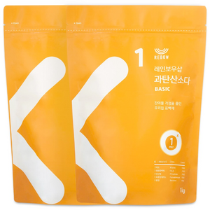 레인보우샵 과탄산소다 베이직, 1kg, 4개