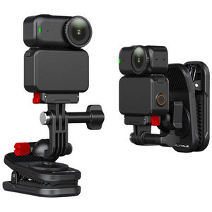 Flymile 백클립 마그네틱 카메라 마운트 DJI OSMO 포켓4/3 액션6/5 프로 360/Nano/go ultra 고프로 Insta360 X5 호환 범용 백팩 클램프