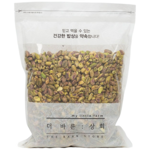 탈각 피스타치오 무염 미국산100% 더바른상회, 1kg, 1개