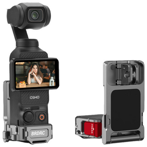 DJI Pocket 3 완벽 호환 초강력 마그네틱 거치대 - 360도 회전 가능 삼각대/차량/손잡이 멀티호환 Vlog/여행/운동 촬영 필수 액세서리