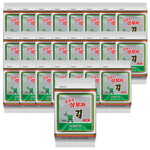 소문난삼부자 본사 재래 도시락김, 5g, 24개
