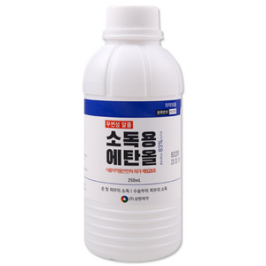 삼현제약 청솔 소독용 에탄올, 250ml, 4개