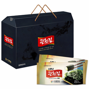 광천김 소문난 도시락김 30봉, 1세트