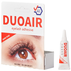 듀오에어 속눈썹풀 속눈썹접착제 글루 DUOAIR, 다크톤(검정풀), 1개